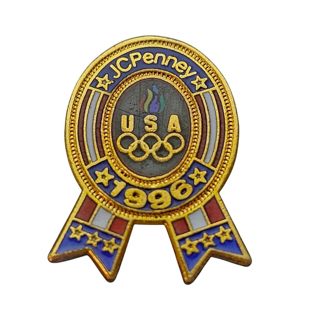1996 Alanta Olympic Home Team Centennial Pin JCPenny